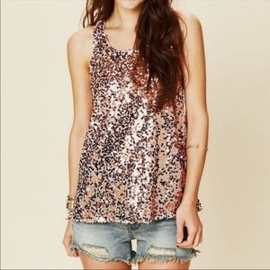 Intimately by free people sequin tank
